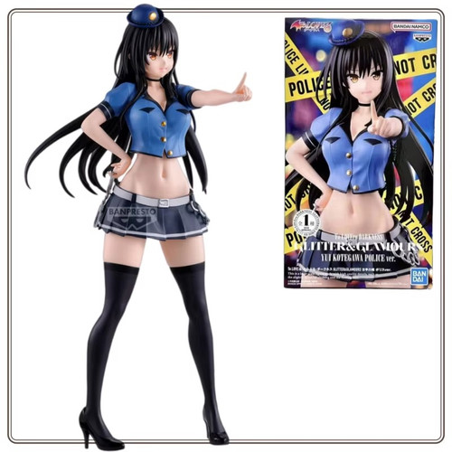 Statuetta yui kotegawa - yui, police